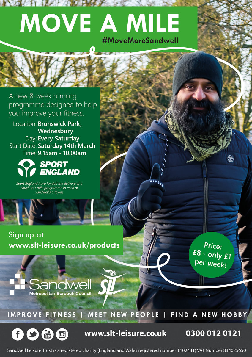 Move a Mile (Wednesbury) Beginners 8 week running programe Move a Mile (Wednesbury) Beginners 8 week running programe