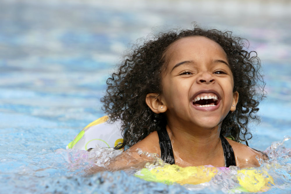 Learn to swim at Langley... Learn to swim at Langley...