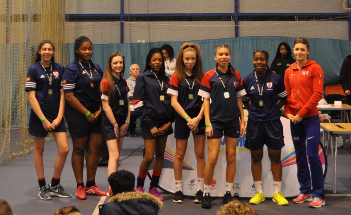 Gold for Sandwell Indoor Athletics Teams Gold for Sandwell Indoor Athletics Teams