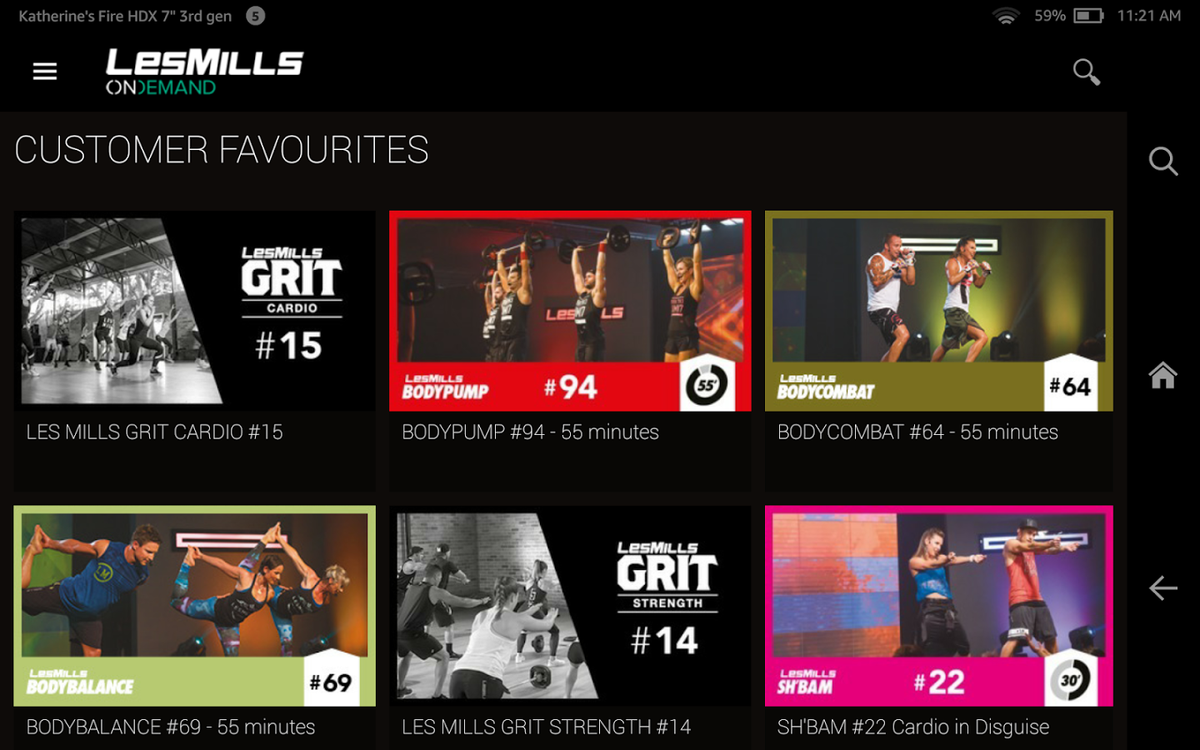 Les Mills On Demand SLT Shop Sandwell Leisure Trust