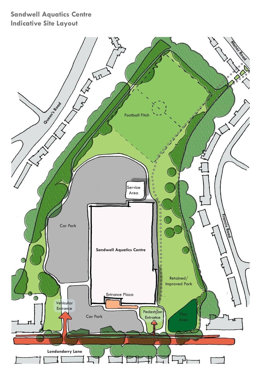Sandwell Aquatics Centre Indicative Site Layout Sandwell Aquatics Centre Indicative Site Layout