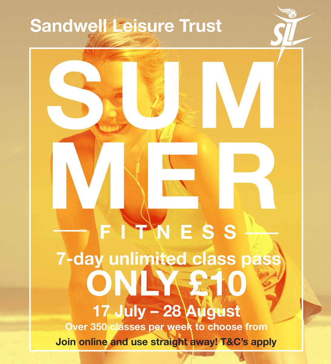 Get unlimited fitness classes for just £10 a week this summer! Get unlimited fitness classes for just £10 a week this summer!